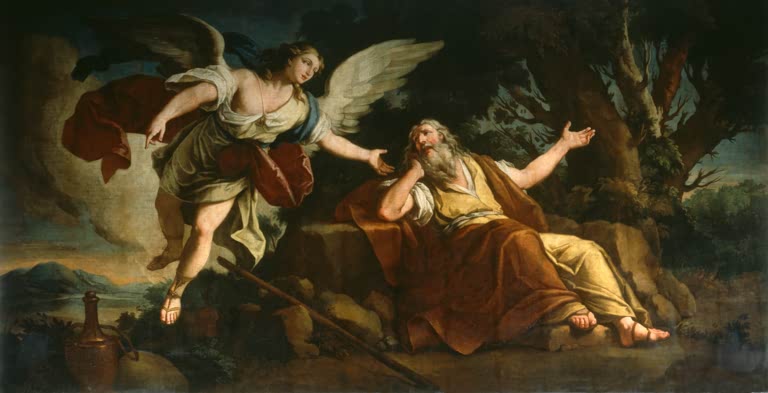 The feeding of Elijah / Maggiotto