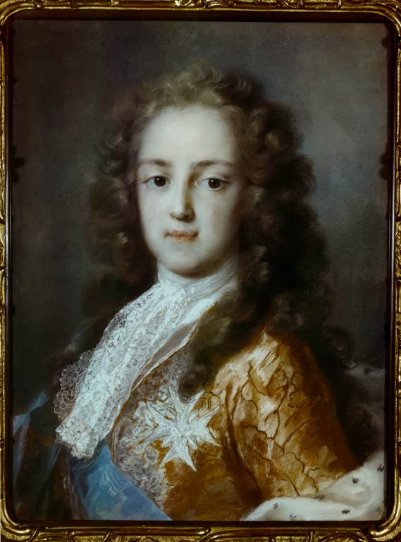 Louis XV / Pastel by Carriera / c. 1720