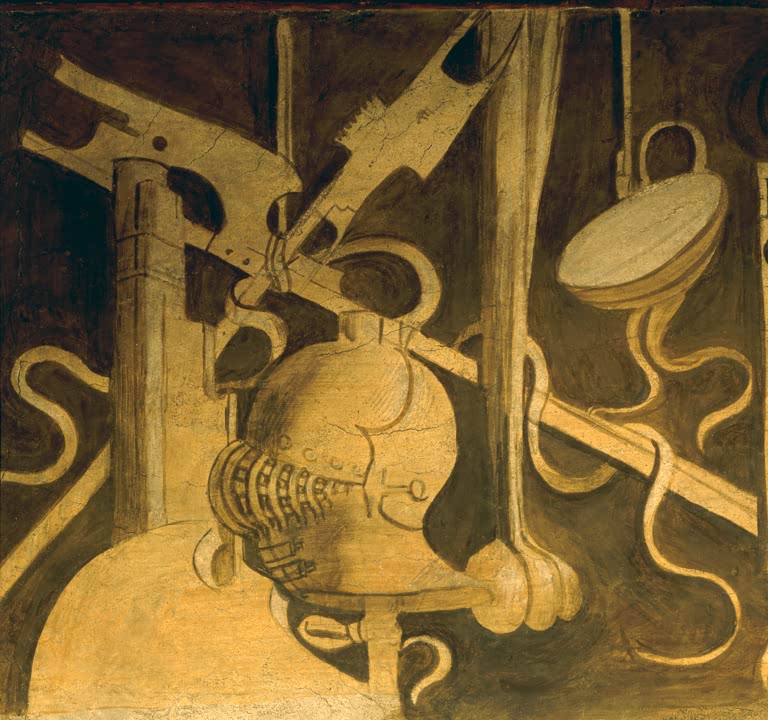 Giorgione / Attributes of War / Fresco