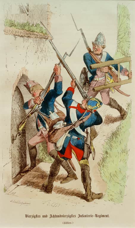 A. v. Menzel, Infantry Regiment (Fusiliers)