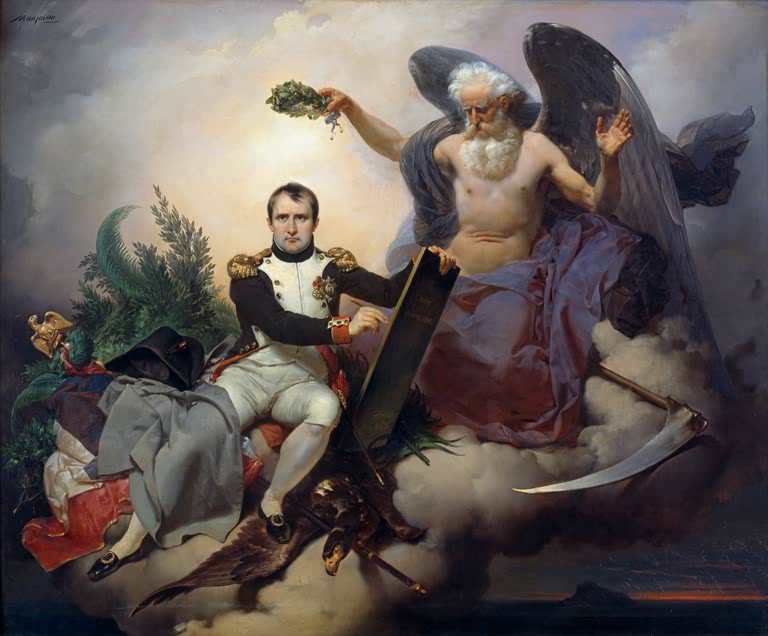 Napoleon writes Code Civil / Mauzaisse