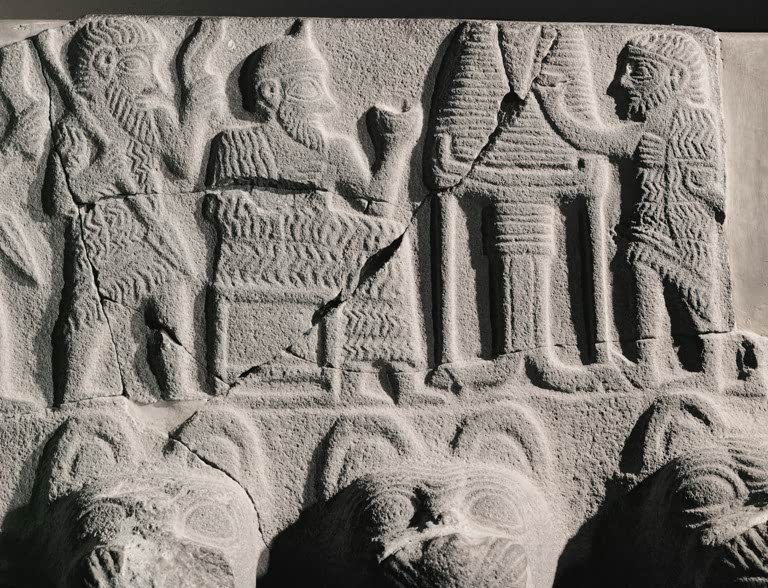 Rituel feast / Relief / Syrian