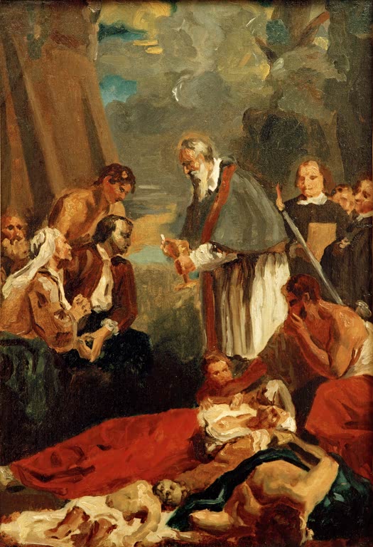 The Plague in Milan 1576, 1818