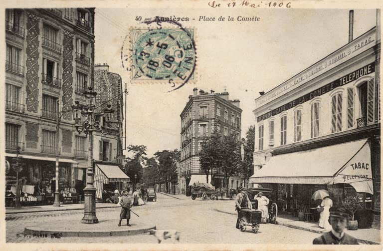 Asnières - Place de la Comète, 2015