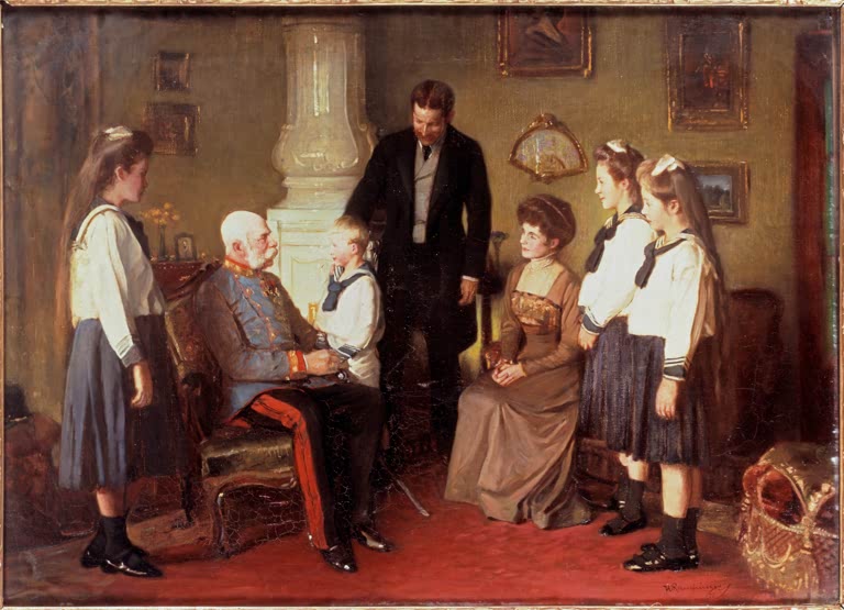 J. Hochmann, Emperor Franz Josef, 1890.