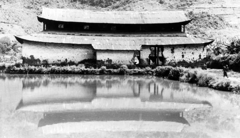 Burma / Myanmar: The Panthay (Chinese Muslim) mosque at Panglong, Wa State (early 20th century)