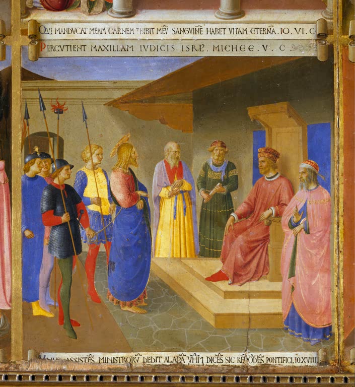 Fra Angelico / Christ bef. Caiaphas