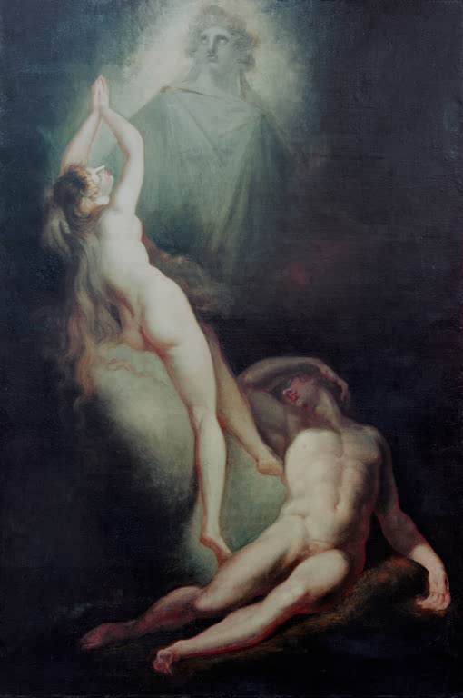 J. H. Füssli / The creation of Eve / 1793
