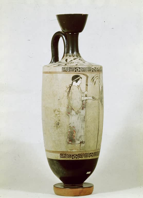 Kore (Persephone) / weißgrundige Lekythos