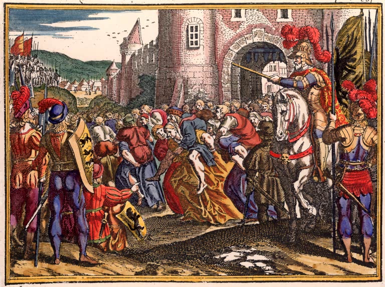 Weiber v. Weinsberg 1140 / Merian / Spät. Kol.