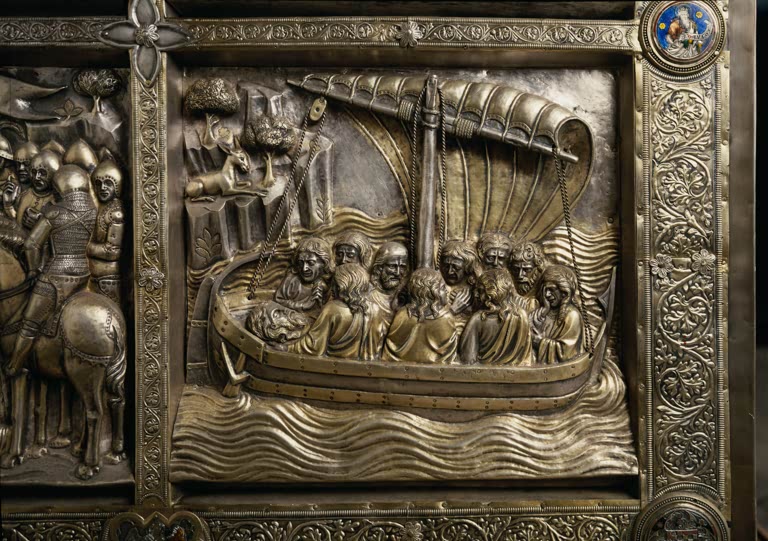 Pistoia / St James' Body is Put on a Boat