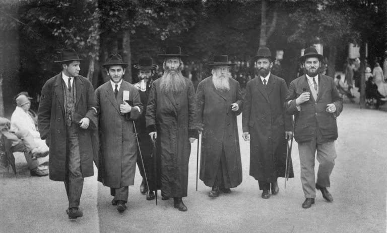 Chief Rabbi of Kraków in Marienbad / Photo