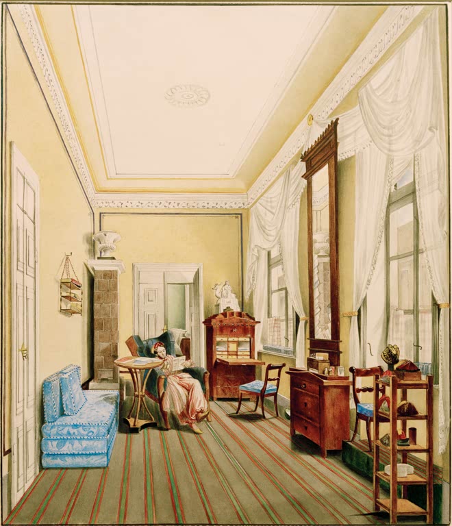 Living room of Aledander von Fahnenberg / 1937/8