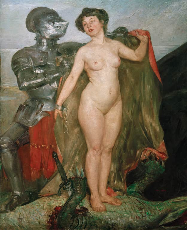 Lovis Corinth / Perseus and Andromeda